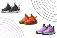 The newly introduced Jordan 23/7 Kids shoe comes with easy-entry technology to help kids feel independent (Image via Sportskeeda)